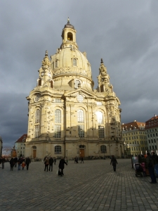 Frauenkirche (Church of our Lady) in Dresden. Photo taken in December 2011